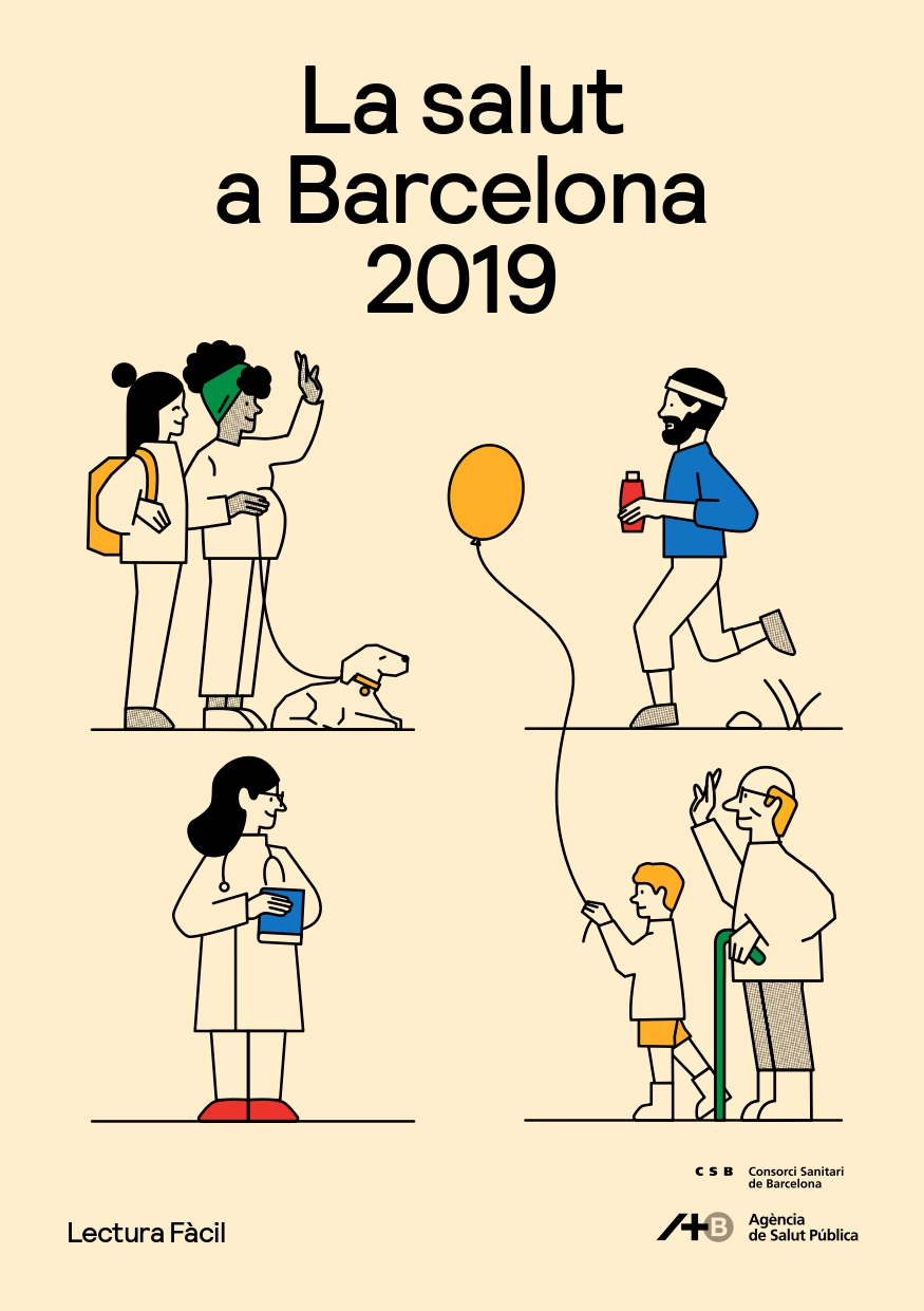 Portada informe "La salut a Barcelona 2019"
